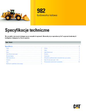 Колісні навантажувачі Caterpillar 982