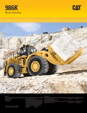 Колісні навантажувачі Caterpillar 986K