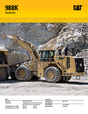 Колісні навантажувачі Caterpillar 988K