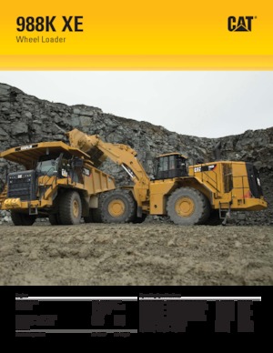 Колісні навантажувачі Caterpillar 988K XE