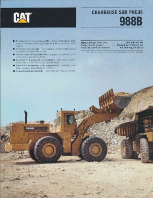 Колісні навантажувачі Caterpillar 988B