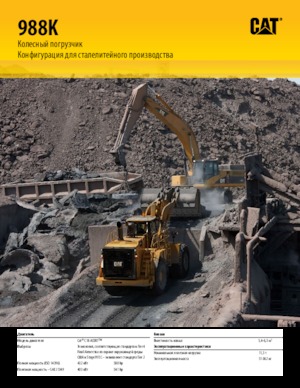 Колісні навантажувачі Caterpillar 988K
