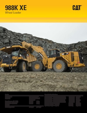 Колісні навантажувачі Caterpillar 988K XE