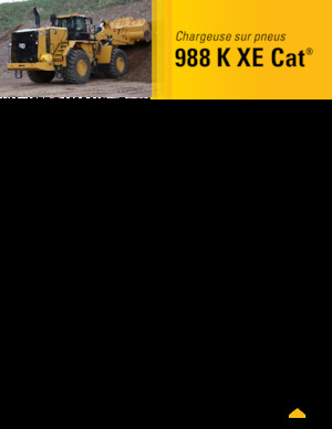 Колісні навантажувачі Caterpillar 988K XE