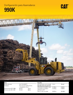 Колісні навантажувачі Caterpillar 990K