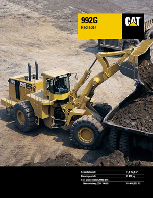 Колісні навантажувачі Caterpillar 992 G