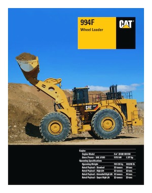 Колісні навантажувачі Caterpillar 994F