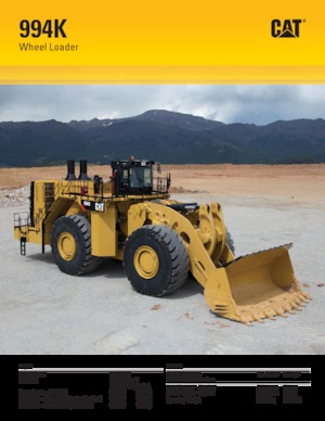 Колісні навантажувачі Caterpillar 994K