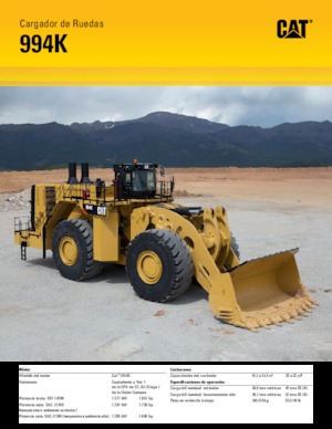 Колісні навантажувачі Caterpillar 994K