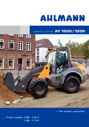 Колісні навантажувачі Ahlmann AF 1200