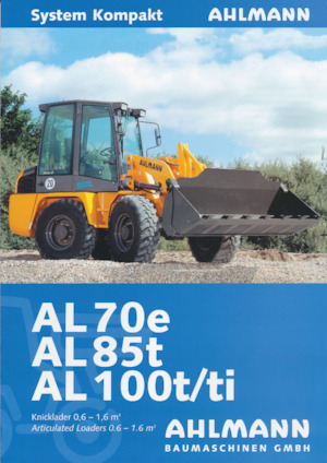 Колісні навантажувачі Ahlmann AL 100 ti