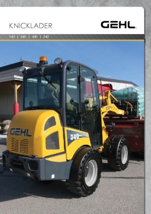 Колісні навантажувачі Gehl AL140