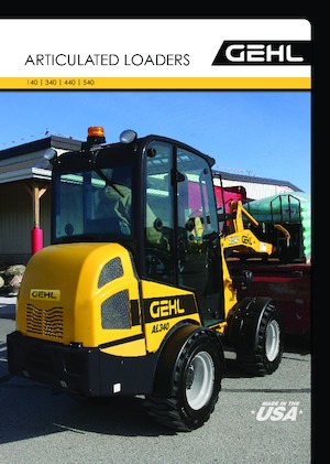 Колісні навантажувачі Gehl AL140