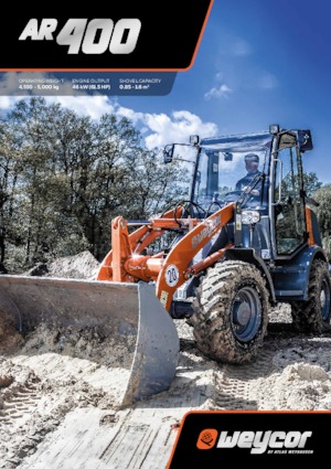 Колісні навантажувачі weycor AR 400