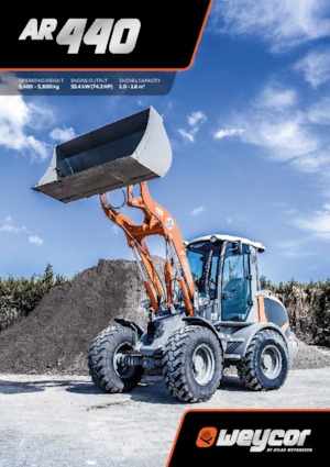 Колісні навантажувачі weycor AR 440