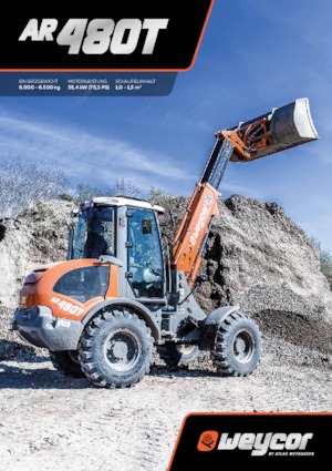 Колісні навантажувачі weycor AR 480 T