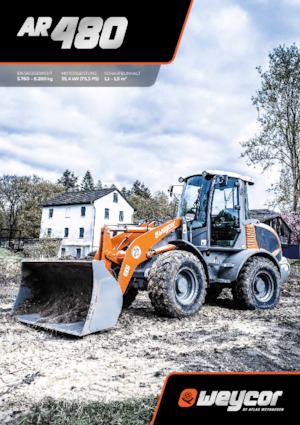 Колісні навантажувачі weycor AR 480