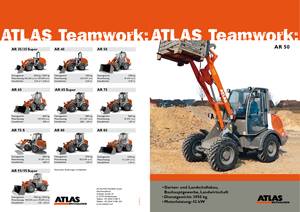 Колісні навантажувачі Atlas AR 50