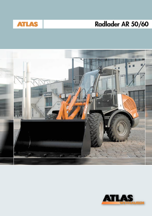 Колісні навантажувачі Atlas AR 50