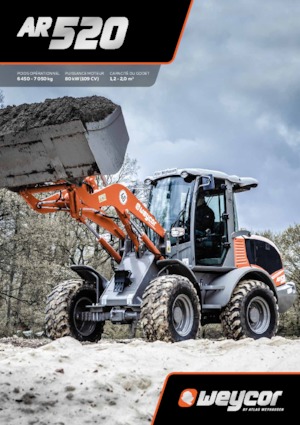 Колісні навантажувачі weycor AR 520