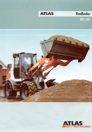 Колісні навантажувачі Atlas AR 55