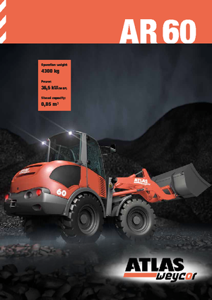 Колісні навантажувачі Atlas AR 60