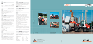 Колісні навантажувачі Atlas AR 70