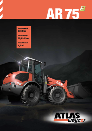 Колісні навантажувачі Atlas AR 75