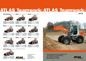 Колісні навантажувачі Atlas AR 85