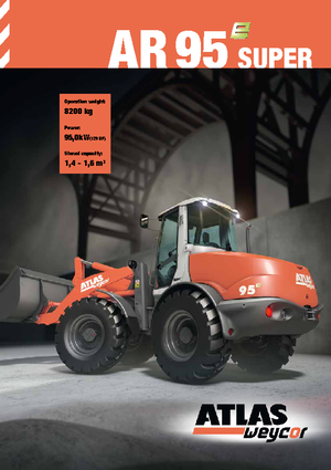 Колісні навантажувачі Atlas AR 95 E Super