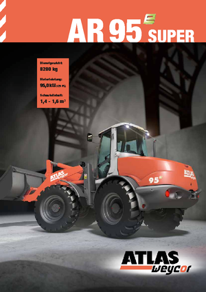 Колісні навантажувачі Atlas AR 95 E Super