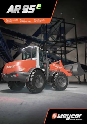 Колісні навантажувачі Atlas-weycor AR 95 e Super