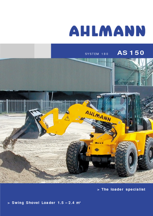 Колісні навантажувачі Ahlmann AS 150 e
