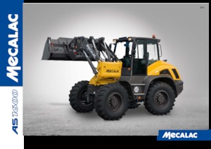 Колісні навантажувачі Mecalac AS1600