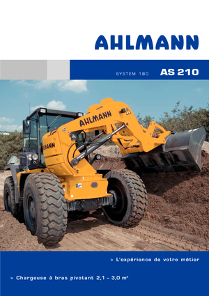 Колісні навантажувачі Ahlmann AS 210 e