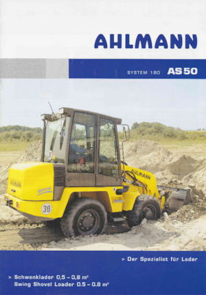 Колісні навантажувачі Ahlmann AS 50