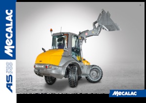 Колісні навантажувачі Mecalac AS700