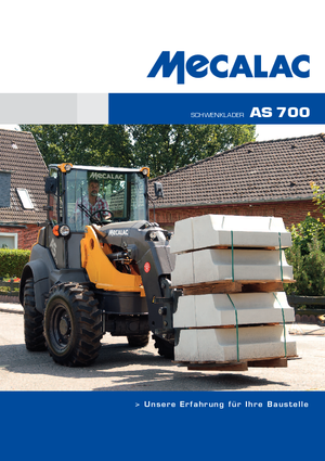 Колісні навантажувачі Mecalac AS 700