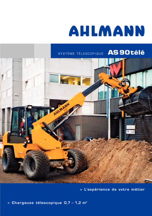 Колісні навантажувачі Ahlmann AS 90 tele