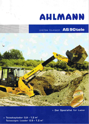 Колісні навантажувачі Ahlmann AS 90 tele