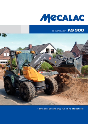 Колісні навантажувачі Mecalac AS 900