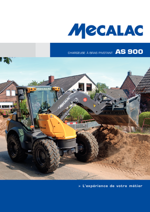 Колісні навантажувачі Mecalac AS 900