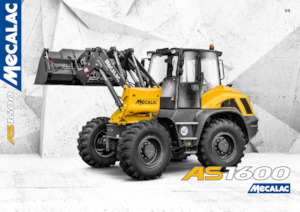 Колісні навантажувачі Mecalac AS1600