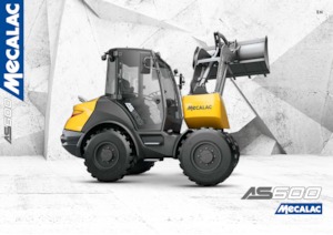 Колісні навантажувачі Mecalac AS600