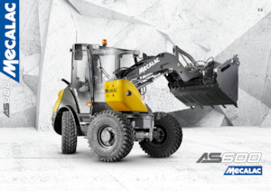 Колісні навантажувачі Mecalac AS600