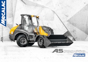 Колісні навантажувачі Mecalac AS700