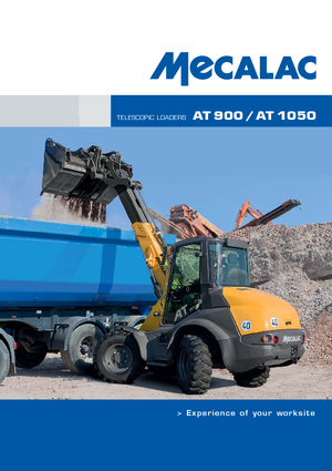 Колісні навантажувачі Mecalac AT 1050