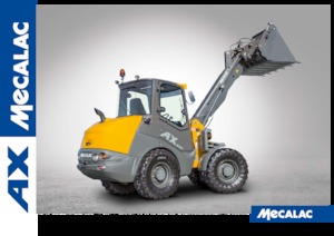 Колісні навантажувачі Mecalac AX850