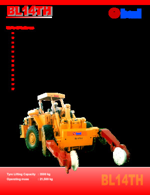 Колісні навантажувачі Beml BL14TH