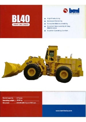 Колісні навантажувачі Beml BL40
